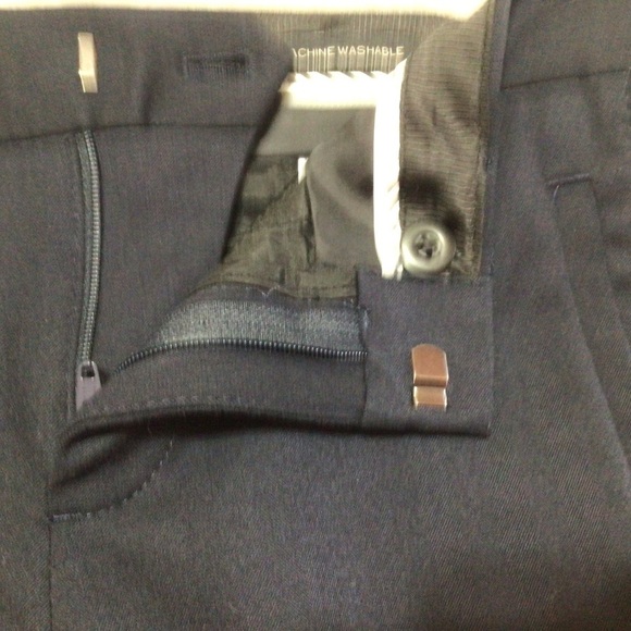 Banana Republic Avery Side Stripe Pants Blue Black - Picture 6 of 10